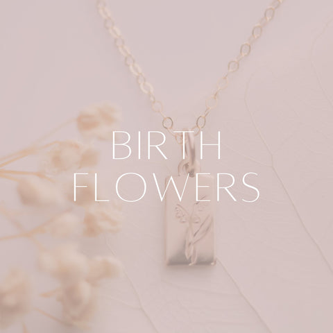 Birth Flower Collection | TickleBugJewelry