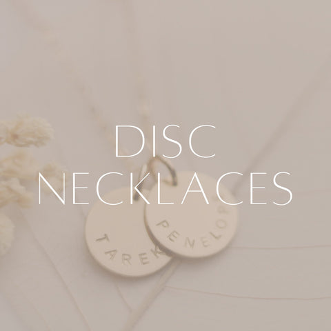 Disc Necklaces | TickleBugJewelry