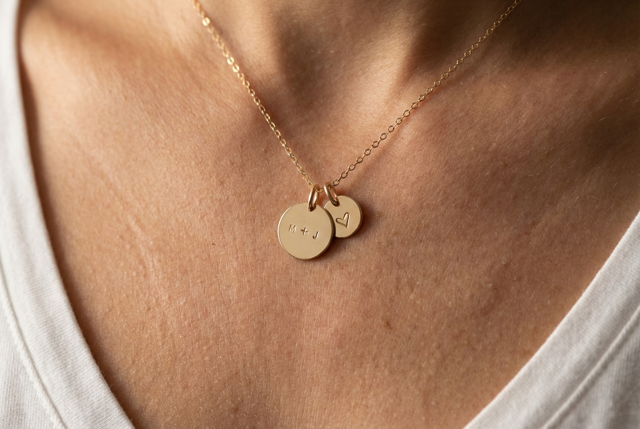 Love Disc Necklace – KinMarked