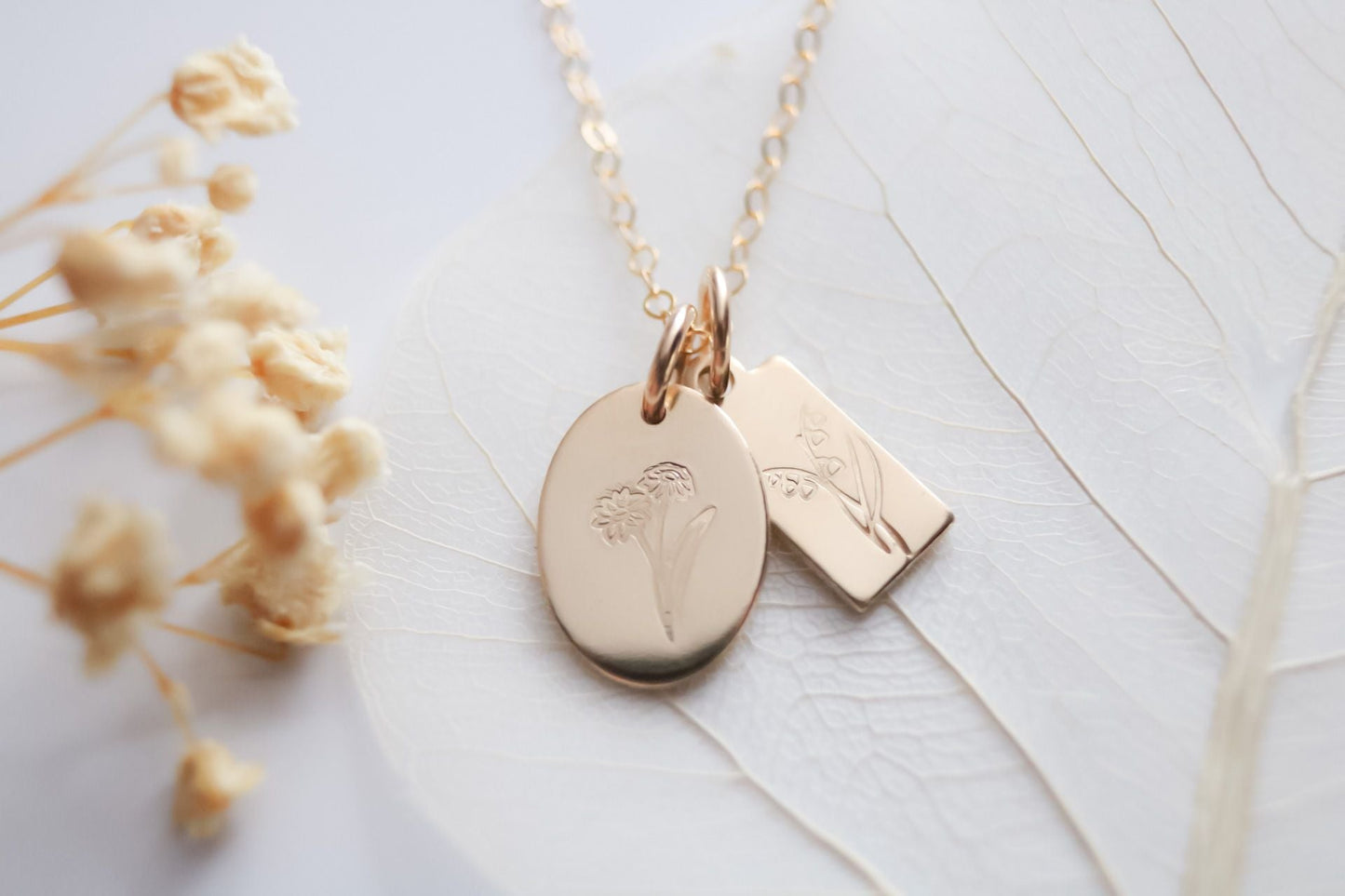 Family Bouquet Necklace - TickleBugJewelry