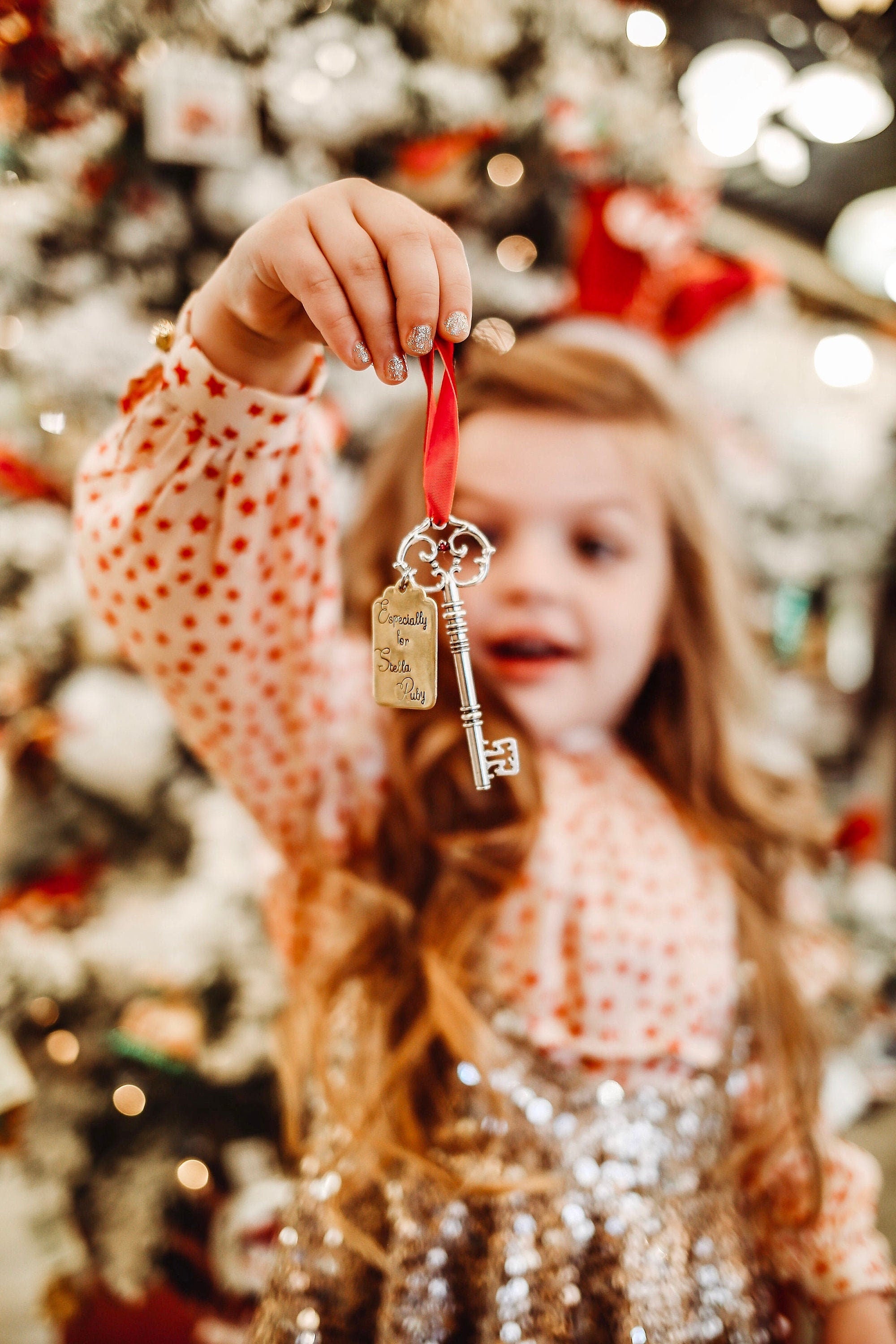 Magic Santa Key - Personalized Christmas Ornament for Holiday